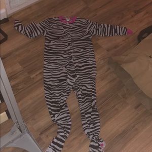 zebra onesie